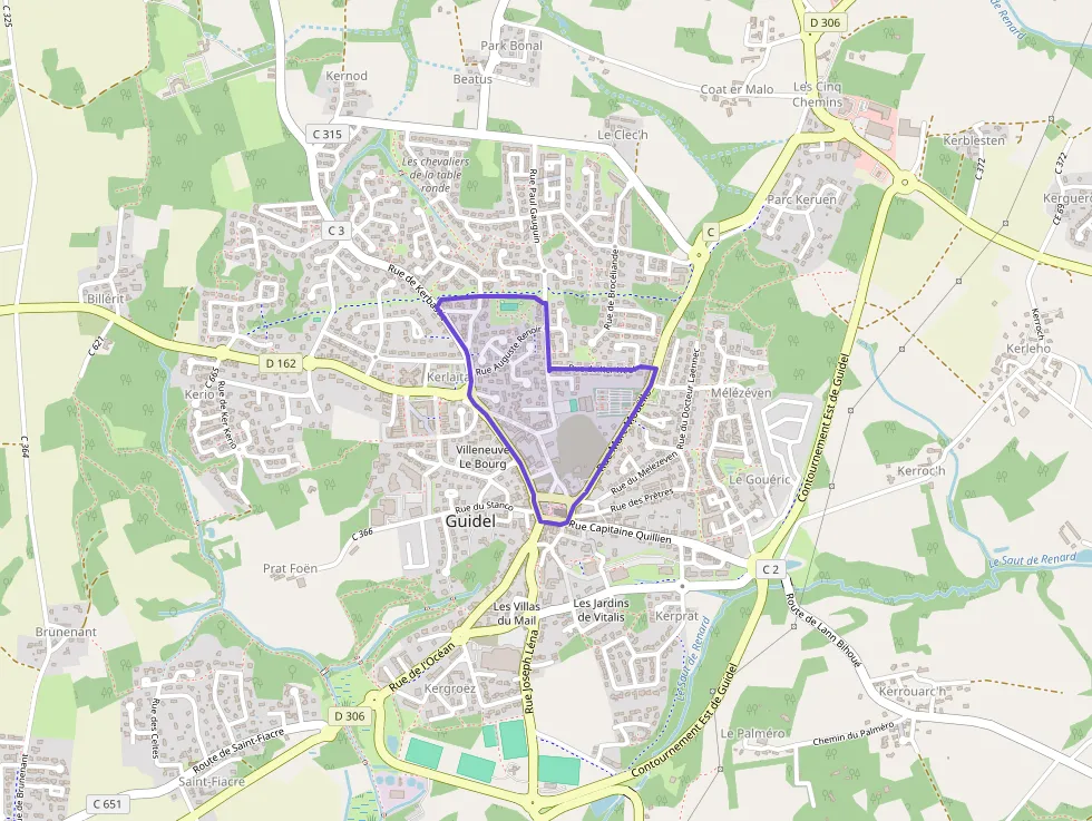 Appartement 49 m² deux pieces à vendre à Guidel