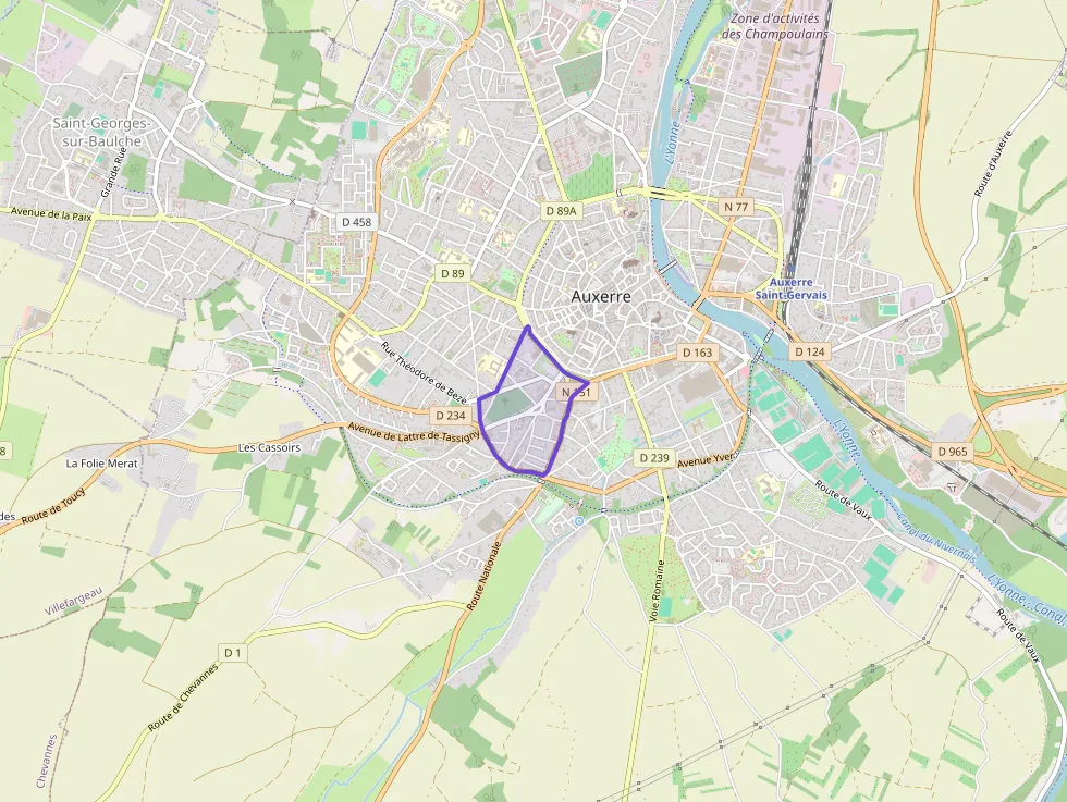 Appartement 32 m² une piece à vendre à Auxerre