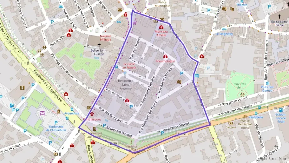 Appartement 65 m² trois pièces à vendre à Auxerre