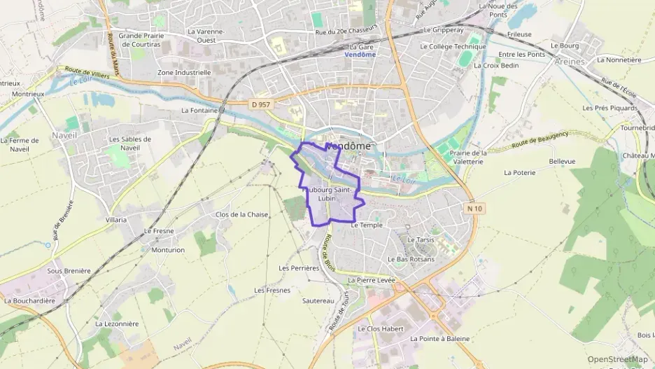 Appartement 90 m² quatre pièces à vendre à Vendôme