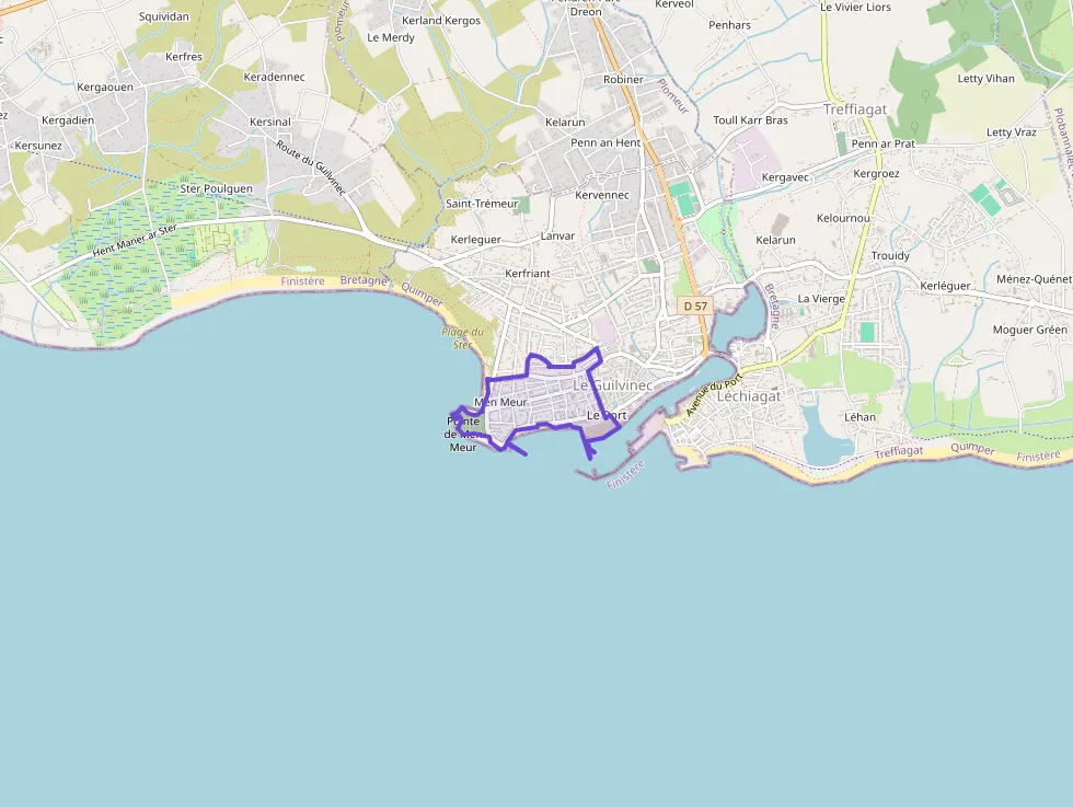 Appartement 43 m² deux pieces à vendre à Guilvinec