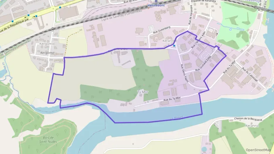 Appartement 77 m² trois pièces à vendre à Hennebont