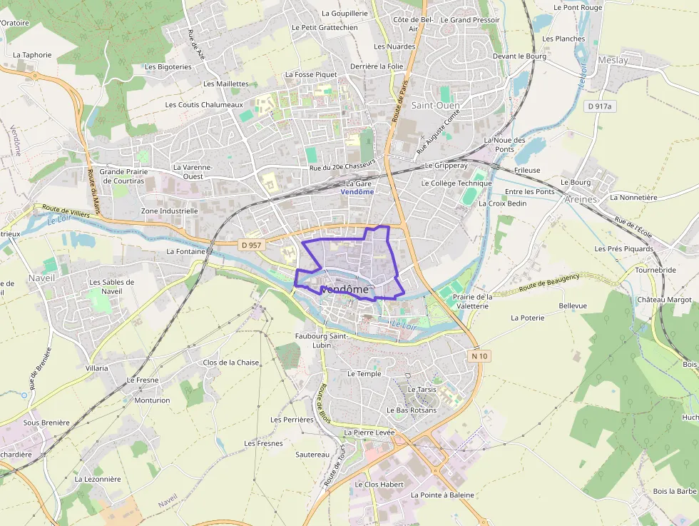 Appartement 71 m² quatre pièces à vendre à Vendôme