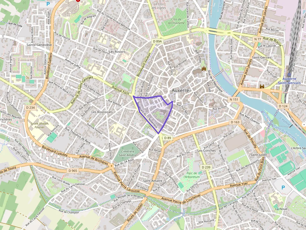 Appartement 42 m² une piece à vendre à Auxerre