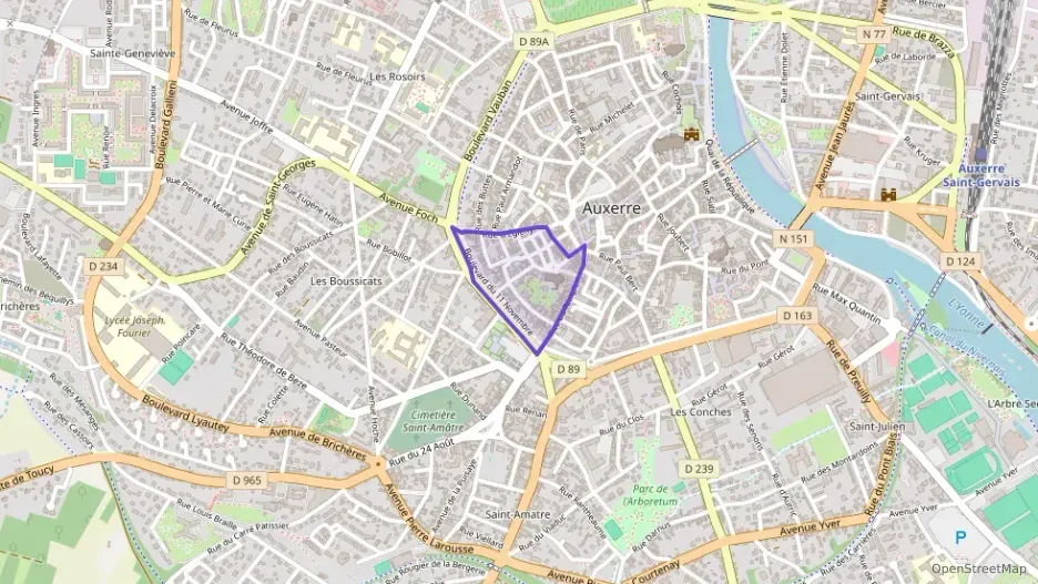 Appartement 42 m² une piece à vendre à Auxerre