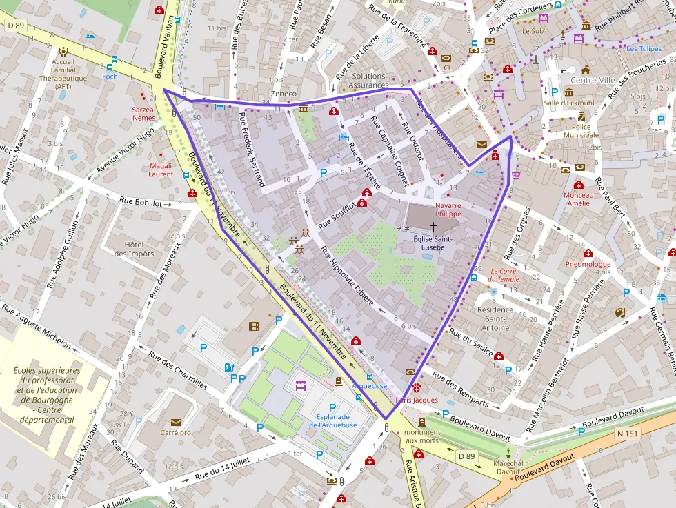 Appartement 101 m² trois pièces à vendre à Auxerre