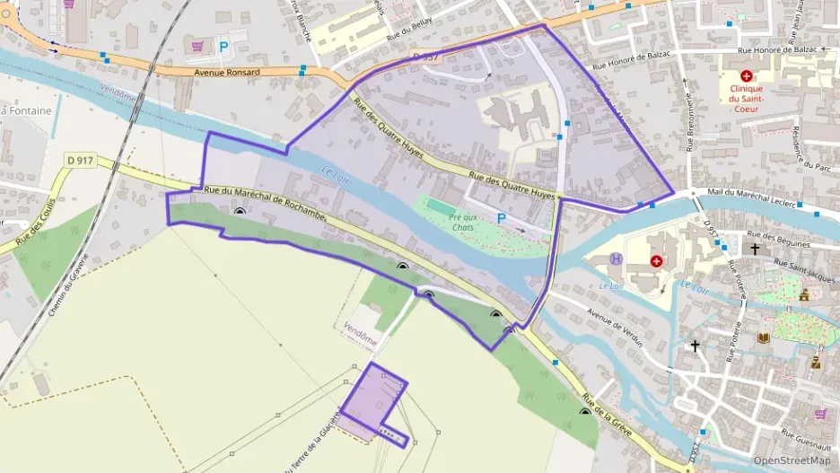 Appartement 71 m² quatre pièces à vendre à Vendôme