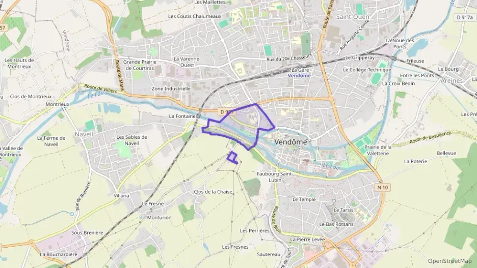 Appartement 71 m² quatre pièces à vendre à Vendôme