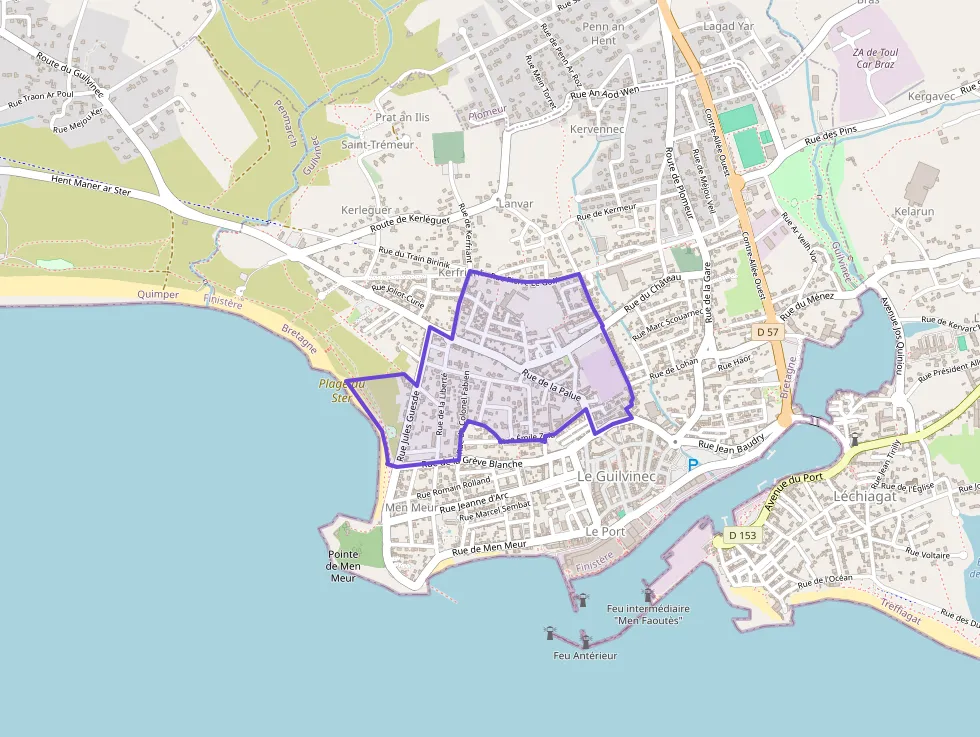 Appartement 35 m² deux pieces à vendre à Guilvinec