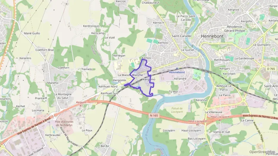 Appartement 68 m² trois pièces à vendre à Hennebont