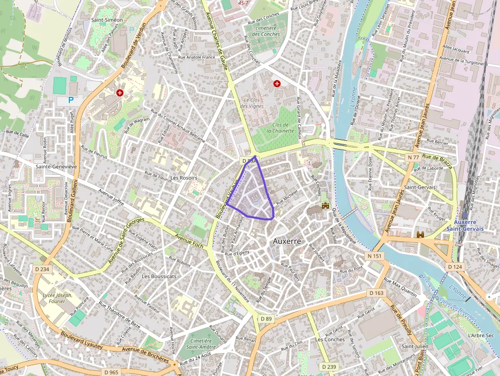 Appartement 19 m² une piece à vendre à Auxerre