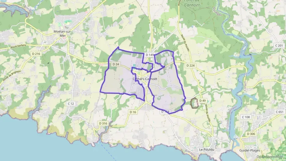 Appartement 77 m² deux pieces à vendre à Clohars-Carnoët Appartement 77 m² deux pieces à vendre à Clohars-Carnoët