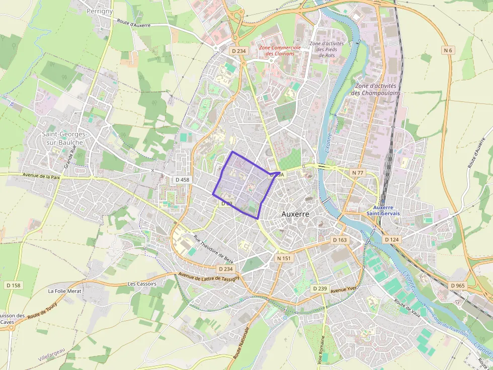 Appartement 66 m² trois pièces à vendre à Auxerre