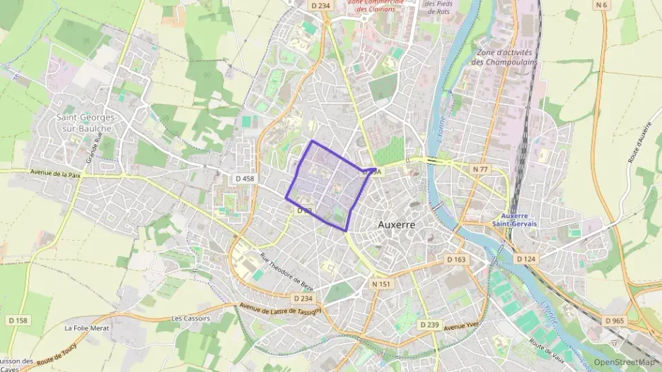 Appartement 66 m² trois pièces à vendre à Auxerre Appartement 66 m² trois pièces à vendre à Auxerre