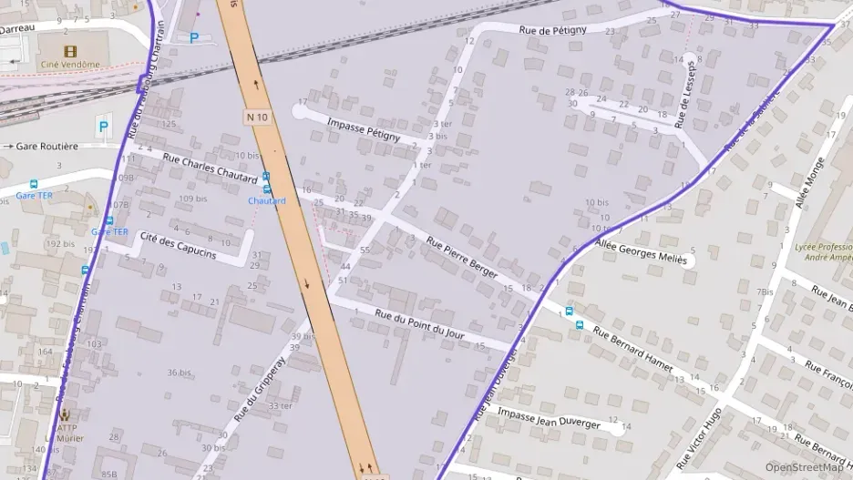 Appartement 46 m² deux pieces à vendre à Vendôme Appartement 46 m² deux pieces à vendre à Vendôme