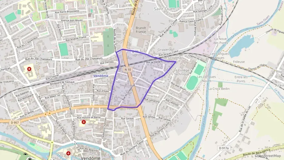 Appartement 46 m² deux pieces à vendre à Vendôme Appartement 46 m² deux pieces à vendre à Vendôme