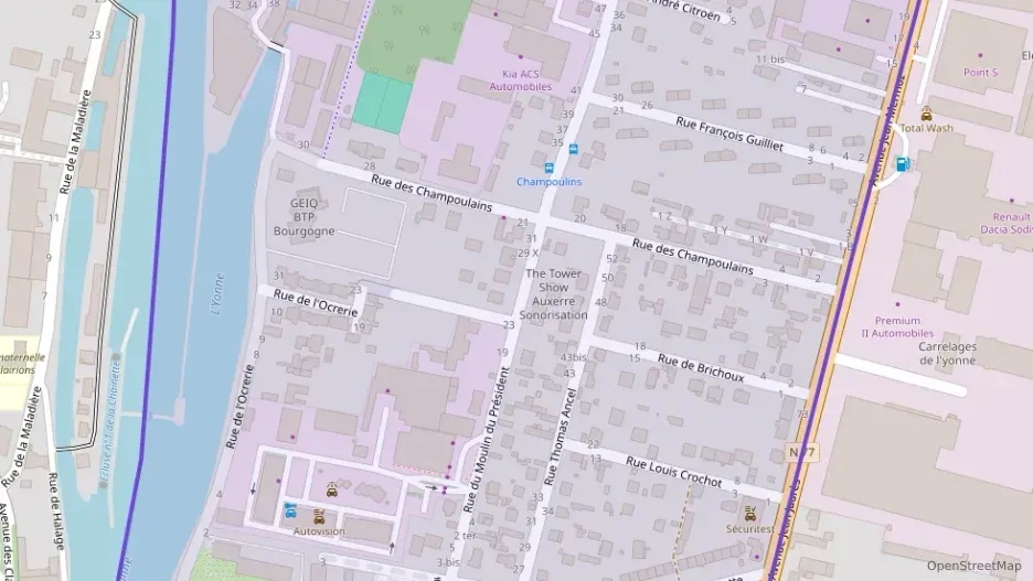 Appartement 40 m² deux pieces à vendre à Auxerre Appartement 40 m² deux pieces à vendre à Auxerre