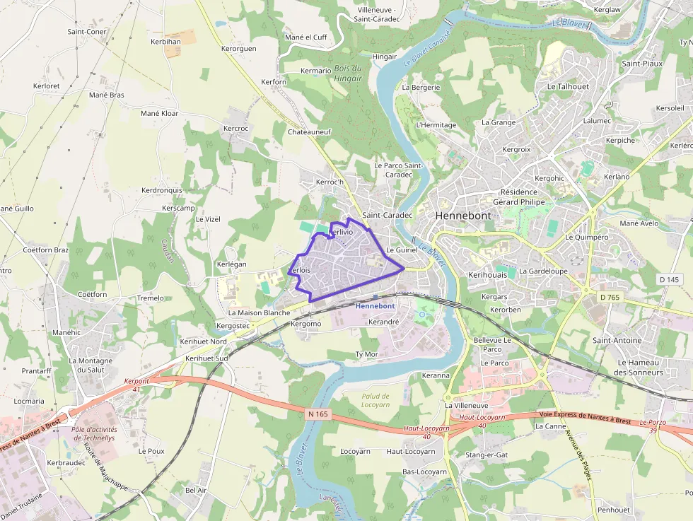 Appartement 60 m² trois pièces à vendre à Hennebont