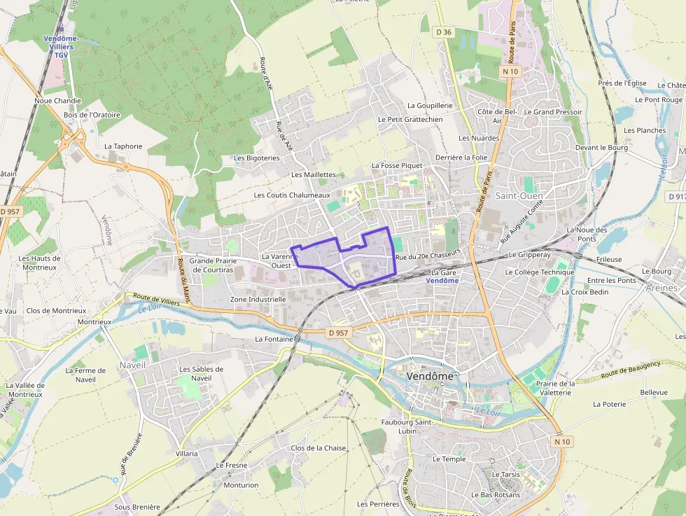 Appartement 46 m² deux pieces à vendre à Vendôme