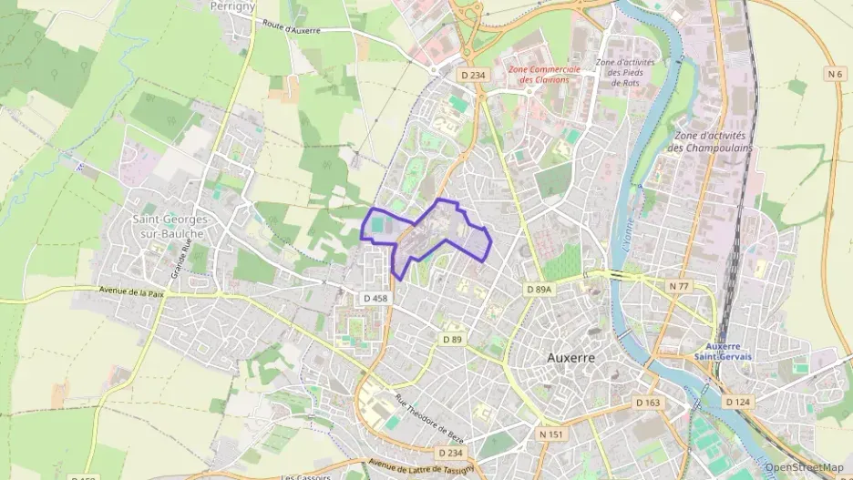 Appartement 38 m² deux pieces à vendre à Auxerre