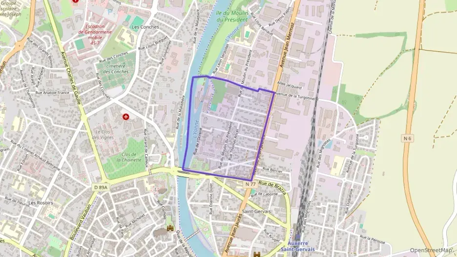 Appartement 100 m² trois pièces à vendre à Auxerre Appartement 100 m² trois pièces à vendre à Auxerre