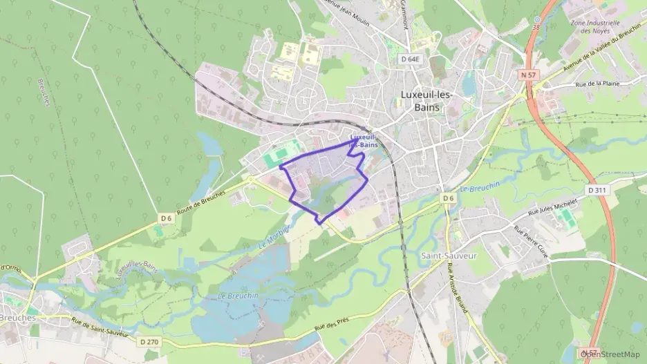 Appartement 93 m² quatre pièces à vendre à Luxeuil-les-Bains