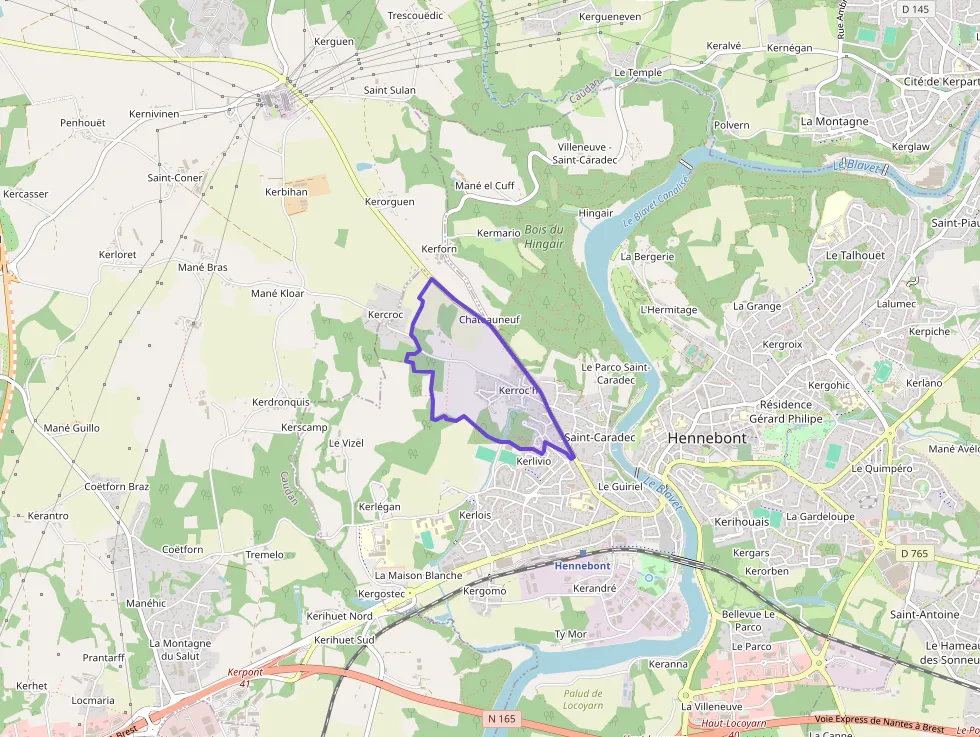 Appartement 42 m² deux pieces à vendre à Hennebont