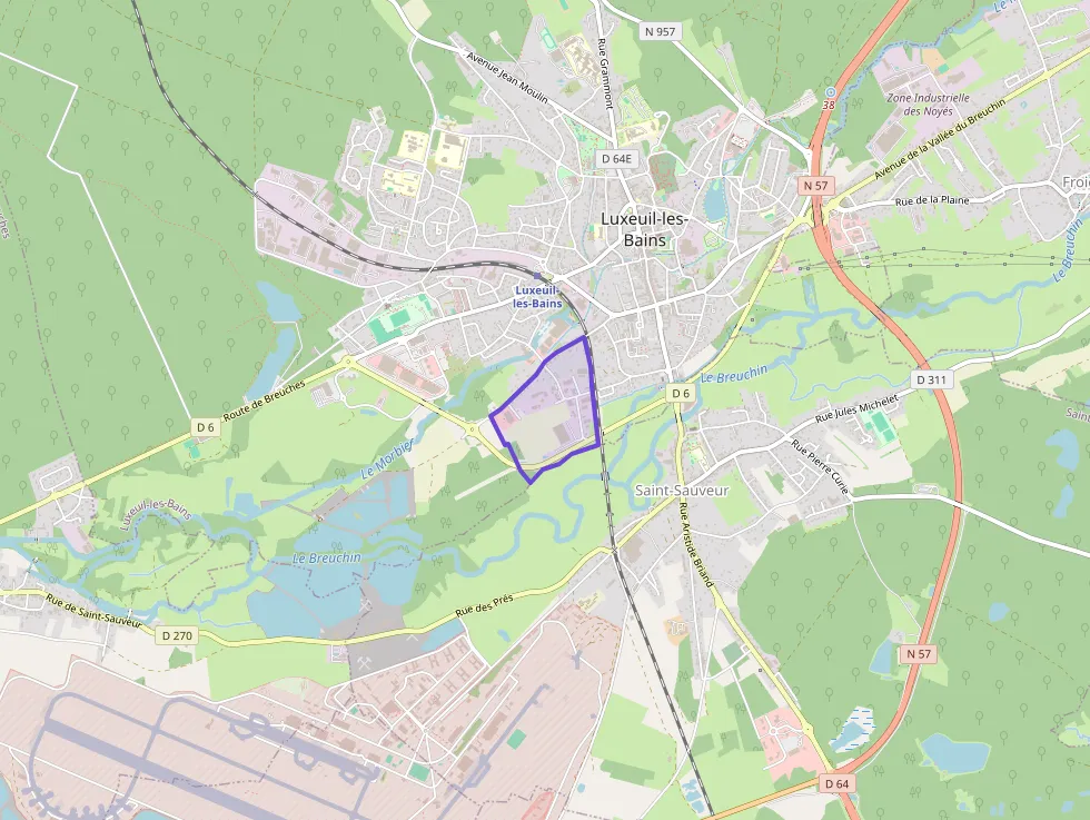 Appartement 55 m² trois pièces à vendre à Luxeuil-les-Bains