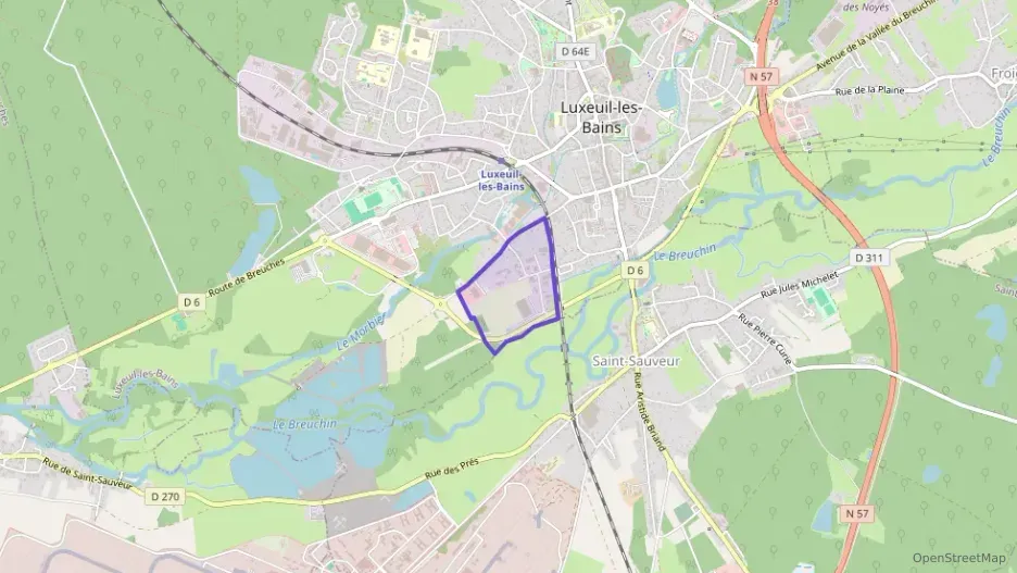 Appartement 55 m² trois pièces à vendre à Luxeuil-les-Bains