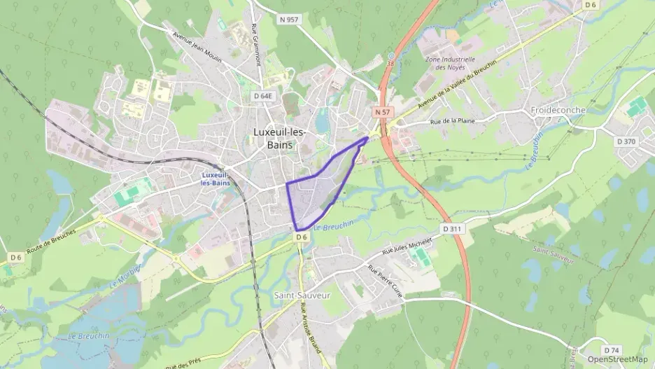 Appartement 36 m² deux pieces à vendre à Luxeuil-les-Bains