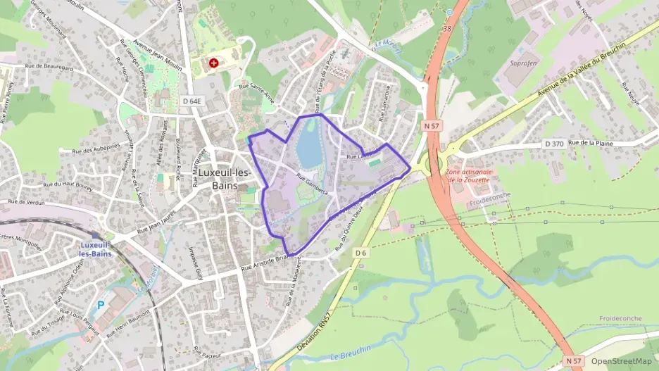 Appartement 86 m² trois pièces à vendre à Luxeuil-les-Bains