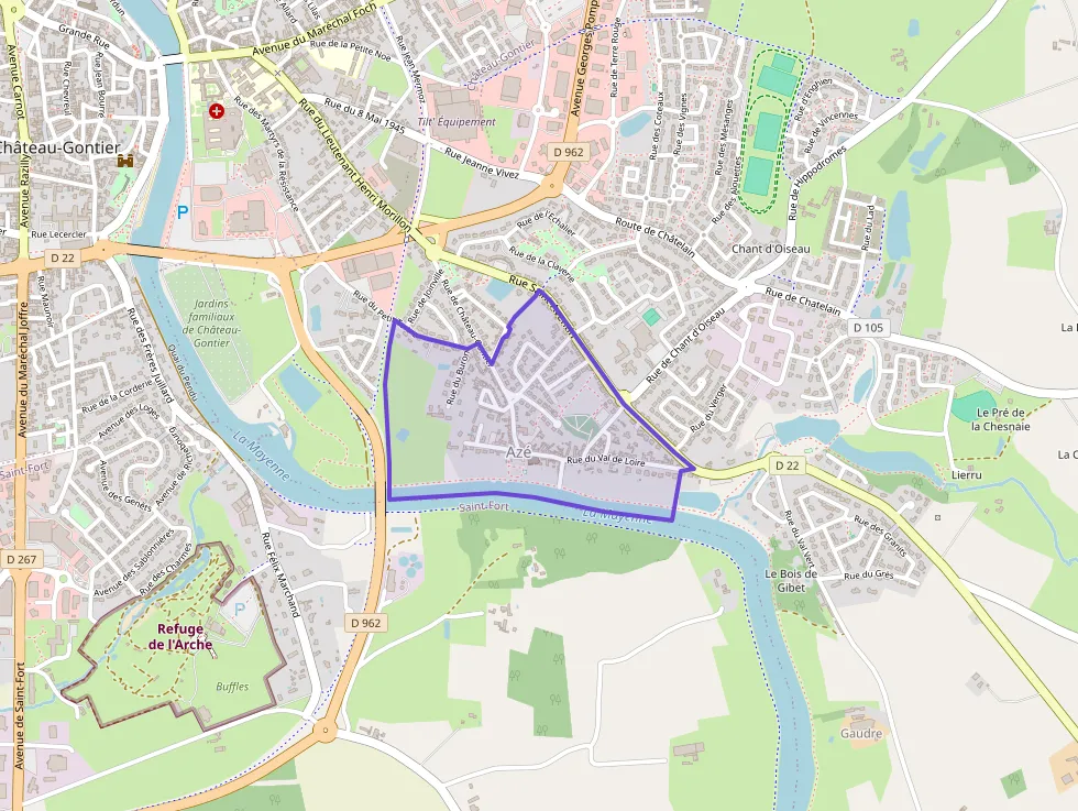 Appartement 70 m² trois pièces à vendre à Château-Gontier-sur-Mayenne