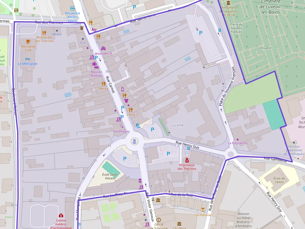 Appartement 33 m² deux pieces à vendre à Luxeuil-les-Bains