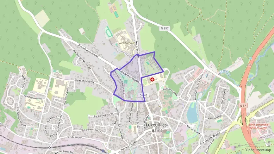 Appartement 56 m² deux pieces à vendre à Luxeuil-les-Bains Appartement 56 m² deux pieces à vendre à Luxeuil-les-Bains