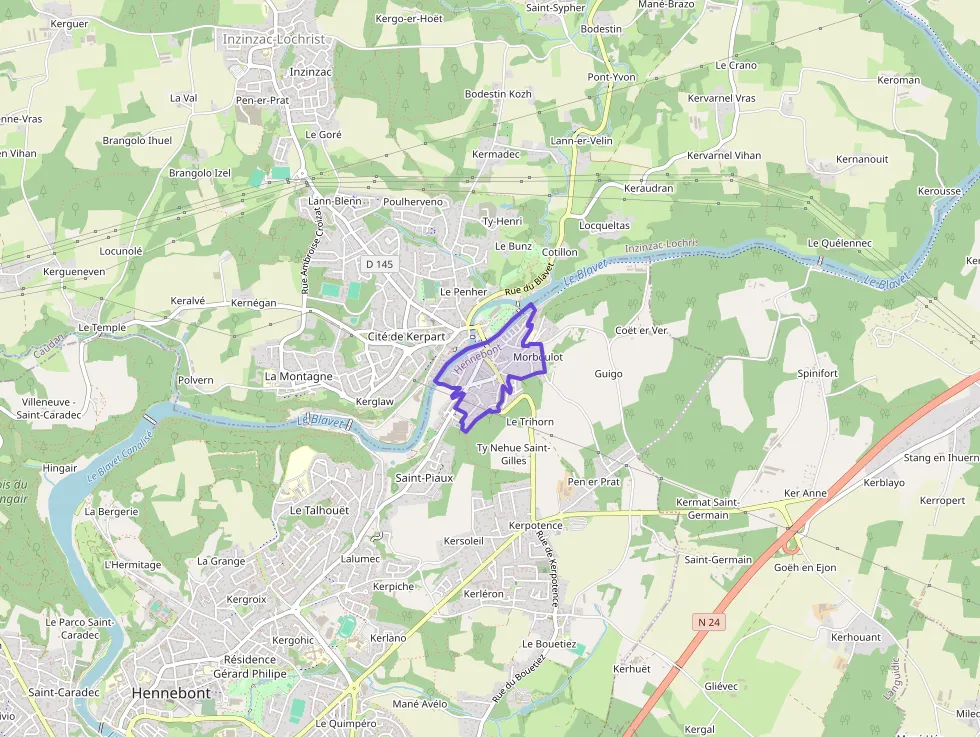 Appartement 121 m² quatre pièces à vendre à Hennebont Appartement 121 m² quatre pièces à vendre à Hennebont