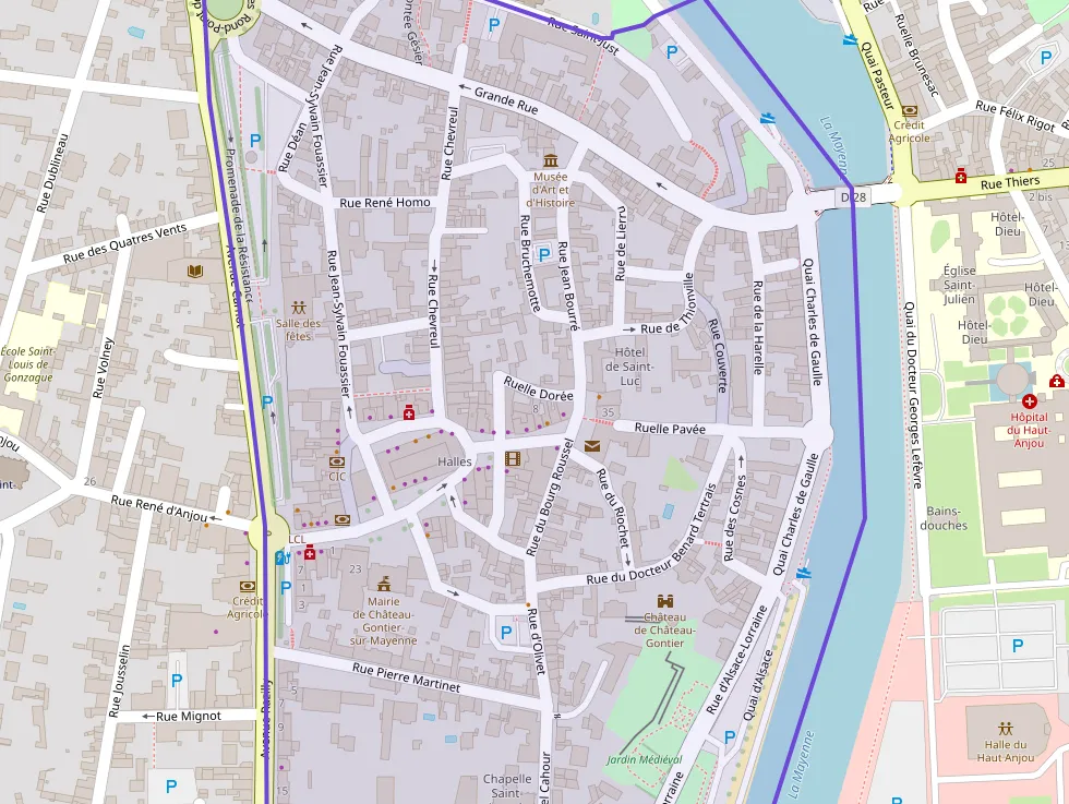 Appartement 79 m² quatre pièces à vendre à Château-Gontier-sur-Mayenne