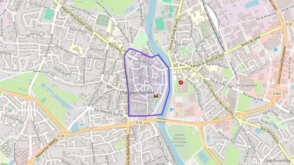 Appartement 40 m² deux pieces à vendre à Château-Gontier-sur-Mayenne