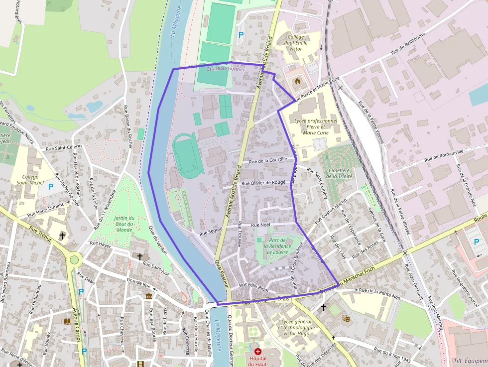 Appartement 65 m² trois pièces à vendre à Château-Gontier-sur-Mayenne