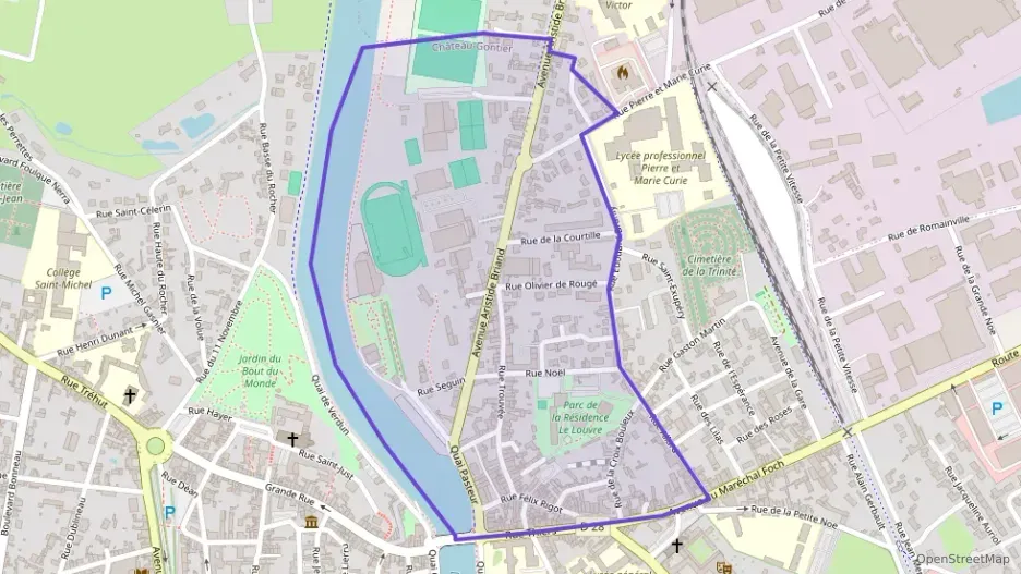 Appartement 65 m² trois pièces à vendre à Château-Gontier-sur-Mayenne