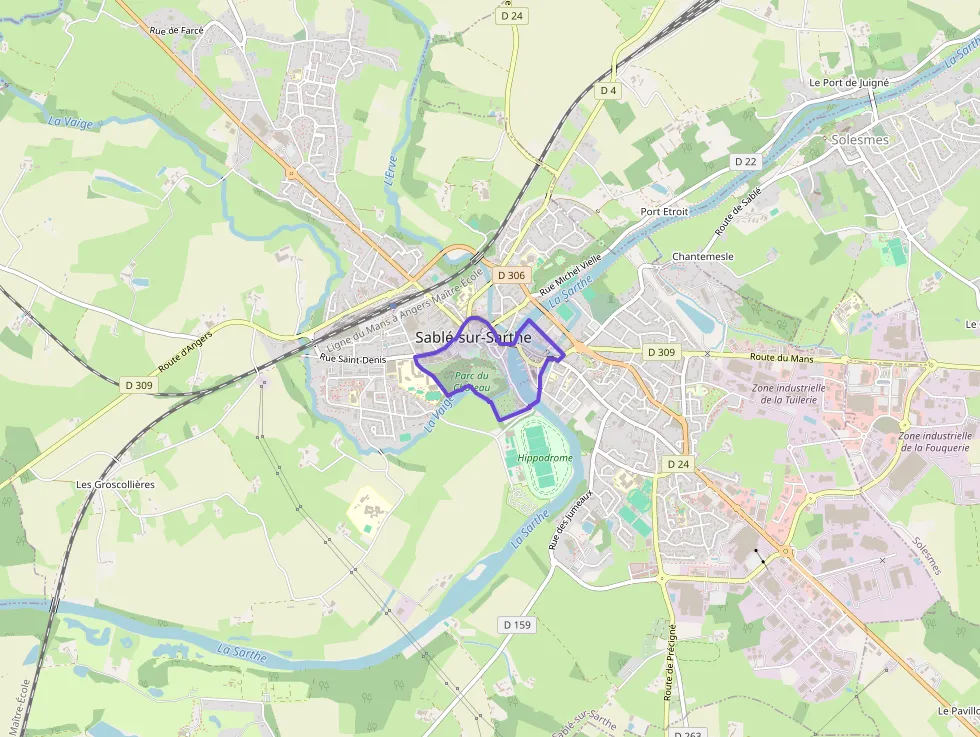 Appartement 25 m² une piece à vendre à Sablé-sur-Sarthe