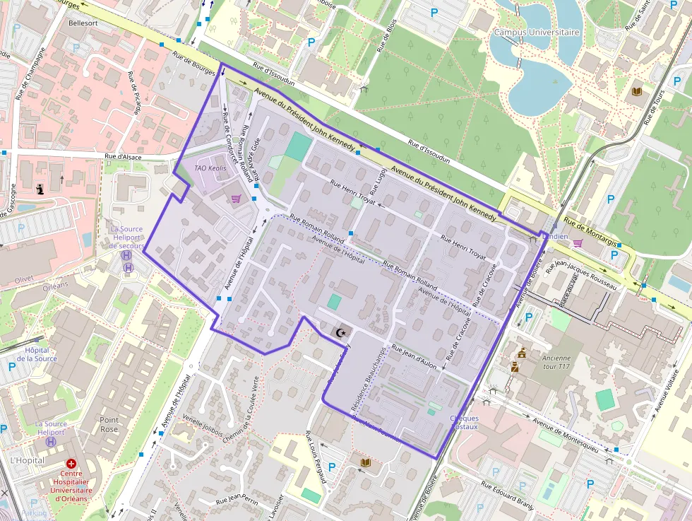 Appartement 69 m² quatre pièces à vendre à Orléans Appartement 69 m² quatre pièces à vendre à Orléans