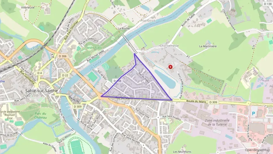 Appartement 62 m² deux pieces à vendre à Sablé-sur-Sarthe