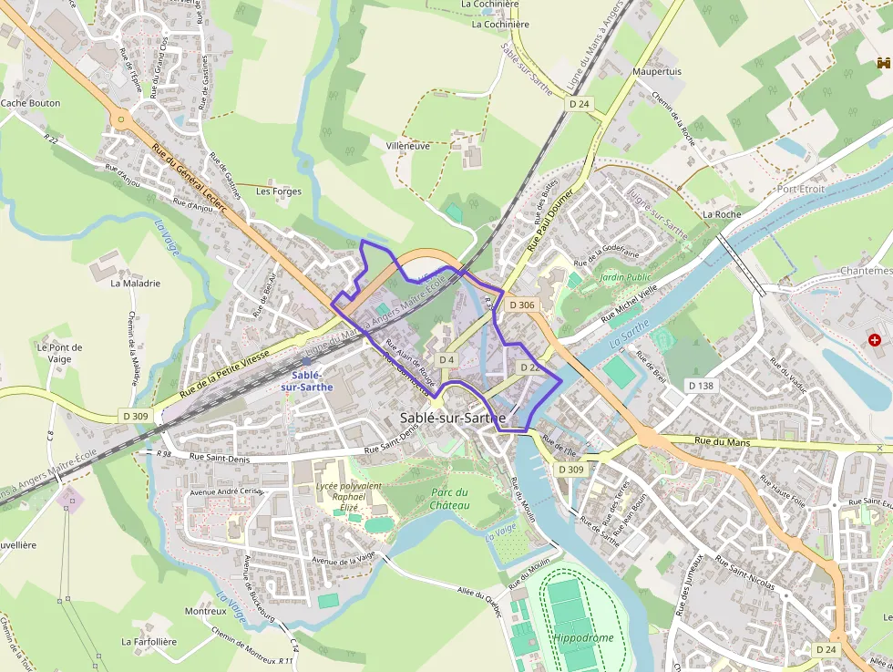 Appartement 28 m² une piece à vendre à Sablé-sur-Sarthe