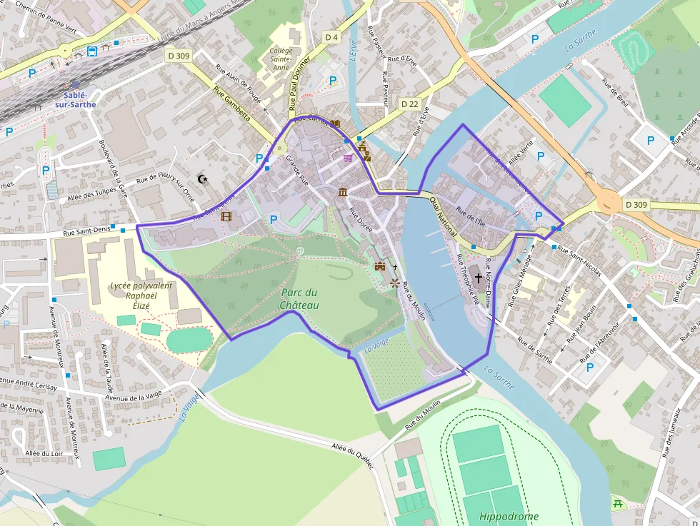 Appartement 80 m² trois pièces à vendre à Sablé-sur-Sarthe