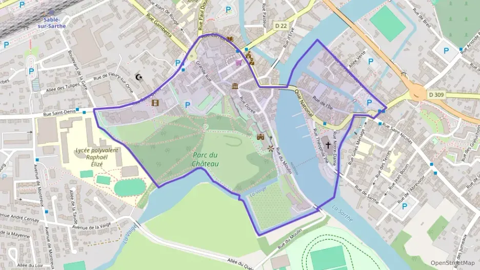 Appartement 80 m² trois pièces à vendre à Sablé-sur-Sarthe Appartement 80 m² trois pièces à vendre à Sablé-sur-Sarthe