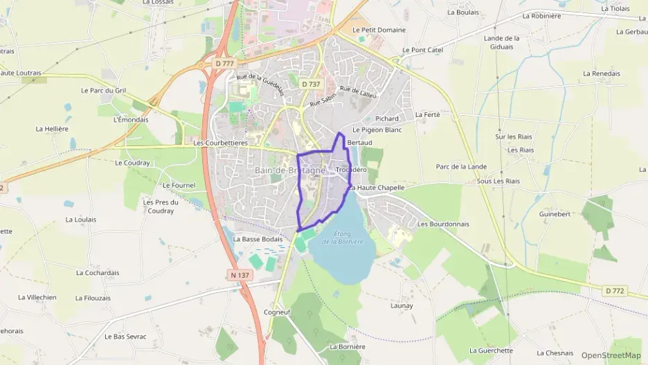 Appartement 72 m² trois pièces à vendre à Bain-de-Bretagne