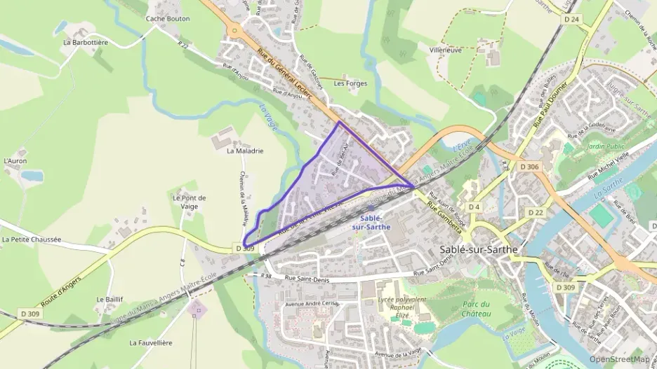 Appartement 65 m² trois pièces à vendre à Sablé-sur-Sarthe Appartement 65 m² trois pièces à vendre à Sablé-sur-Sarthe