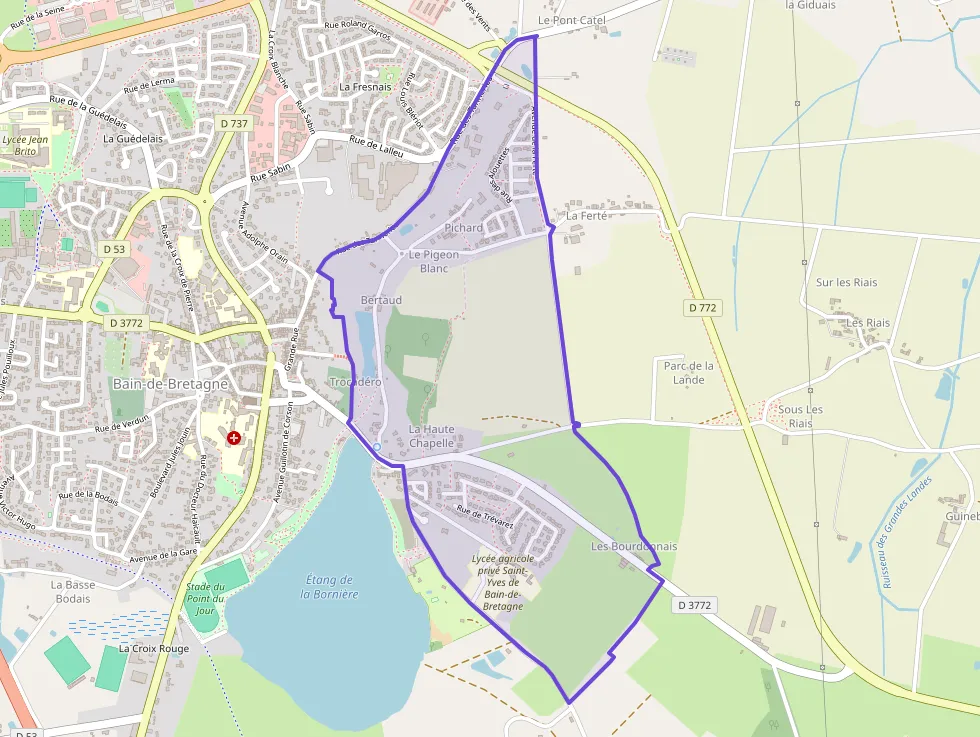 Appartement 38 m² trois pièces à vendre à Bain-de-Bretagne