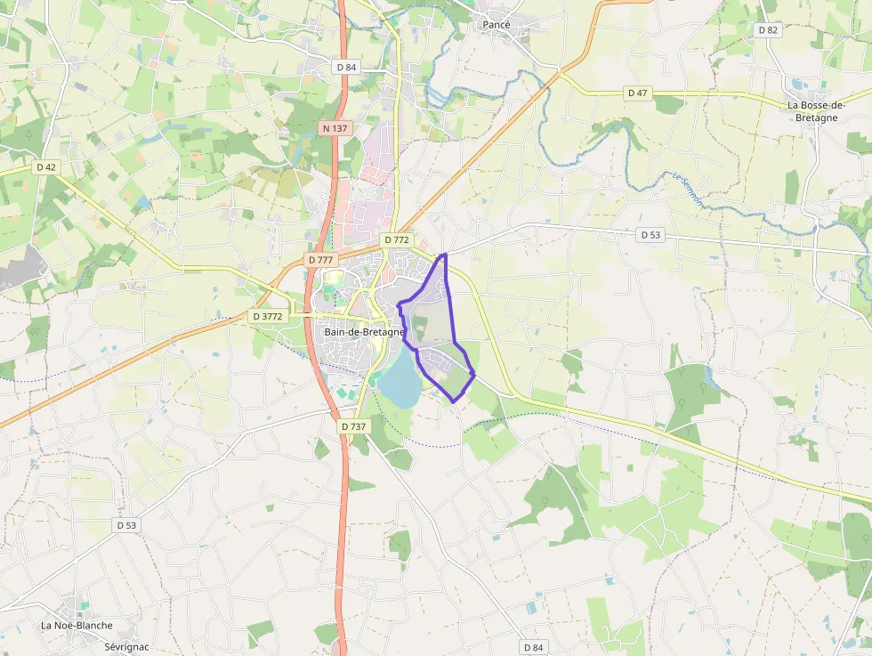 Appartement 38 m² trois pièces à vendre à Bain-de-Bretagne