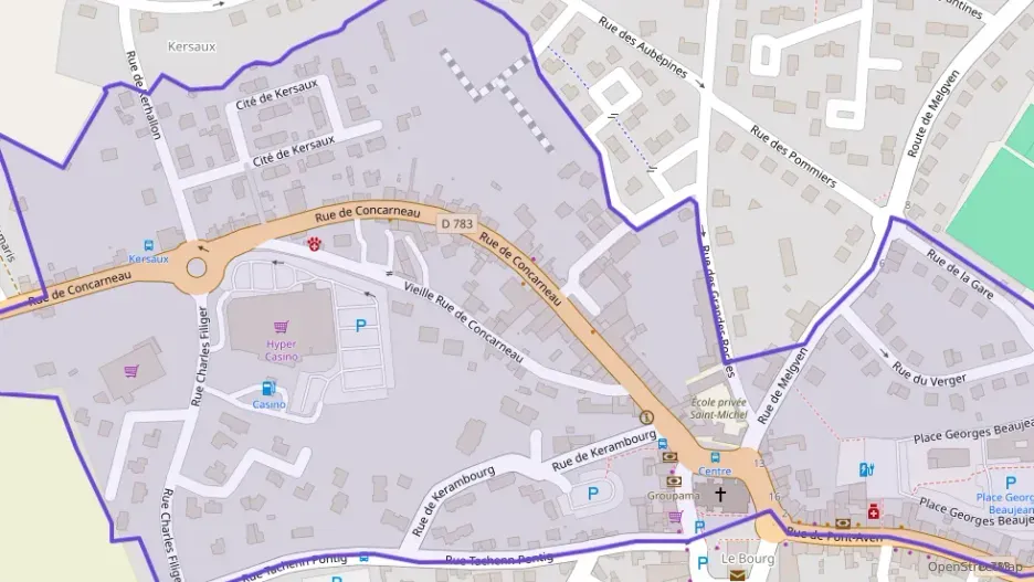 Appartement 67 m² trois pièces à vendre à Trégunc